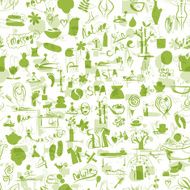 Massage and spa concept seamless pattern for your design N3