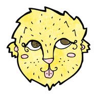Cartoon Lion Face N29