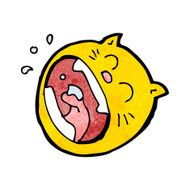 Cartoon Cat Face N13