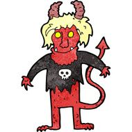 cartoon rock devil N2