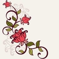 Flourish invitation card N3