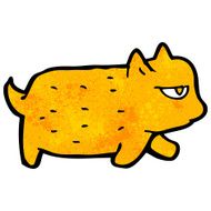 funny cartoon cat N258