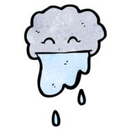 cartoon raining cloud N2