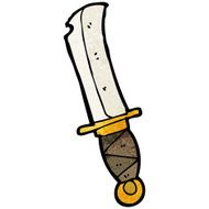 Cartoon Knife N46