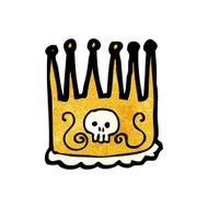 spooky cartoon crown N2