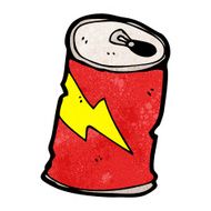 Cartoon Soda Can N33