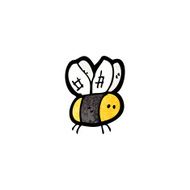 cartoon little bee N4