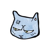 annoyed cat cartoon N2