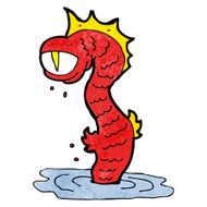 Cartoon monster N201