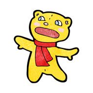 cartoon teddy bear N487