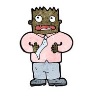 cartoon man gesturing to himself N2