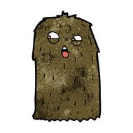 Cartoon Hairy Monster N37