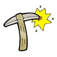Cartoon Pick Axe N20