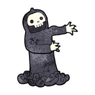 cartoon spooky ghoul N29