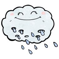 Cartoon Rain Cloud N69