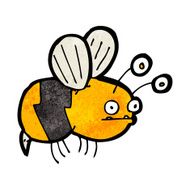 funny cartoon bee N32