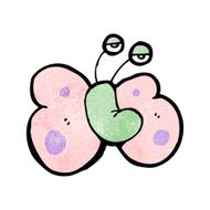 Cartoon Butterfly N131