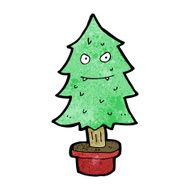 Cartoon Christmas Tree N69