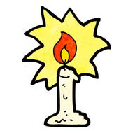 Cartoon Candle N20