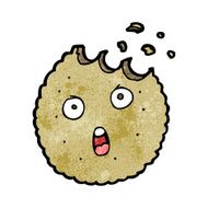cartoon bitten cookie N2