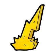 lighting bolt cartoon symbol N2
