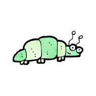 cartoon insect N16