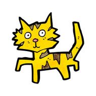 Cartoon Cat N378