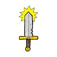 cartoon magic sword N7