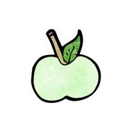 Cartoon Apple N201