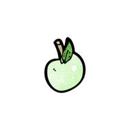 Cartoon Apple N202