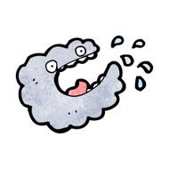 cartoon cloud N120