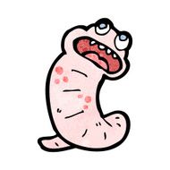 Cartoon Worm N63