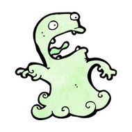 Cartoon Ghost N232