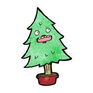 Cartoon Christmas Tree N71