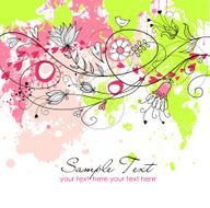 Flower doodle N383