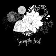 Flower doodle N390