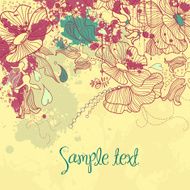 Flower doodle N405