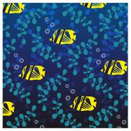 fish on colorful background