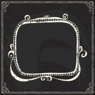 Doodle frame Chalkboard N3