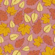 pattern of autumn leaves N2