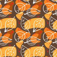 Seamless autumn leaves N2