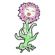 flower cartoon character N34