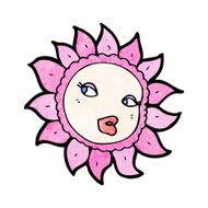 flower cartoon character N35