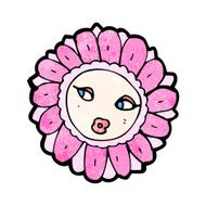 flower cartoon character N37