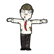 cartoon dirty businessman N6