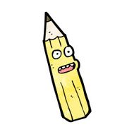 Cartoon Pencil N122