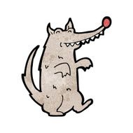 Cartoon Wolf N150