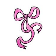 cartoon decorative bow N13
