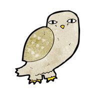 Cartoon Owl N220