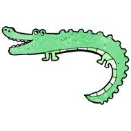 Cartoon Crocodile N121